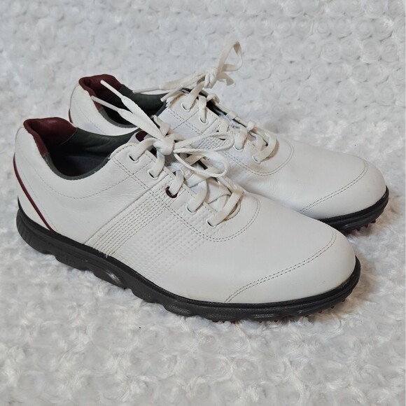 FootJoy DryJoys Tour Men\'s Golf Shoes 8.5 M Leather Lace Up White 53503 main image 10